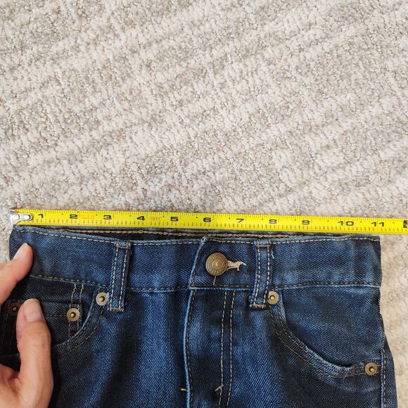 Levi's 511 boy's dark wash straight leg jeans size 6 - Picture 3 of 12
